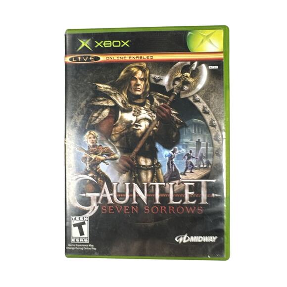 Gauntlet: Seven Sorrows (Microsoft Xbox, 2005) Authentic, CIB, Tested - Picture 2 of 7